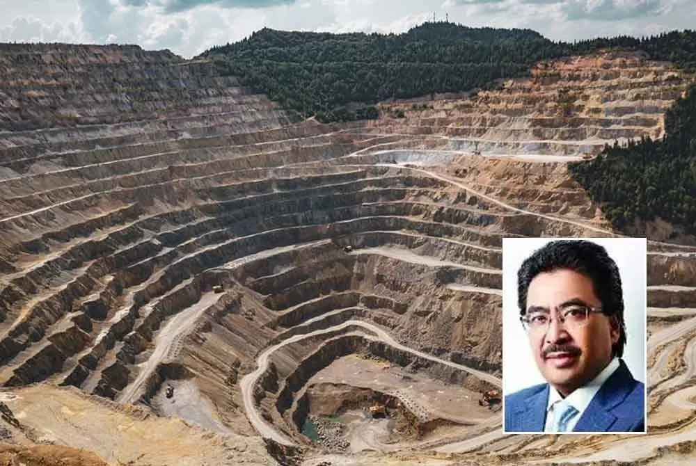 Kerajaan sudah menyediakan SOP perlombongan REE di negara ini yang diluluskan di peringkat Jemaah Menteri dan Majlis Mineral Negara. - gambar hiasan, gambar kecil: Johari