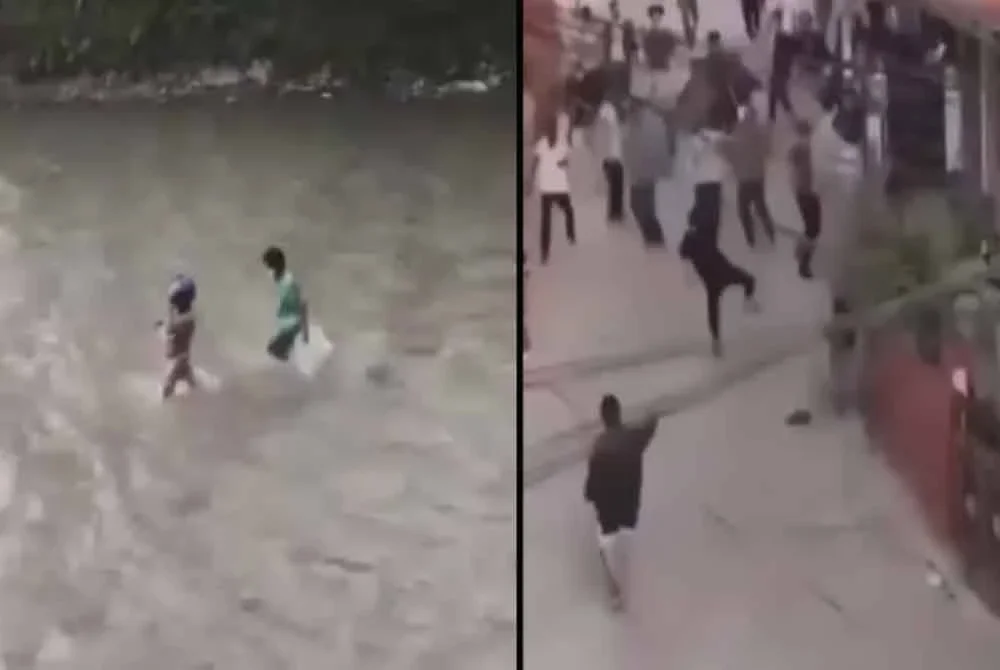 Timbalan Perdana Menteri merangkap Menteri Kewangan Nepal, Bishnu Prasad Paudel, dikejar dipukul malah hampir ditelanjangkan oleh penunjuk perasaan. -Agensi