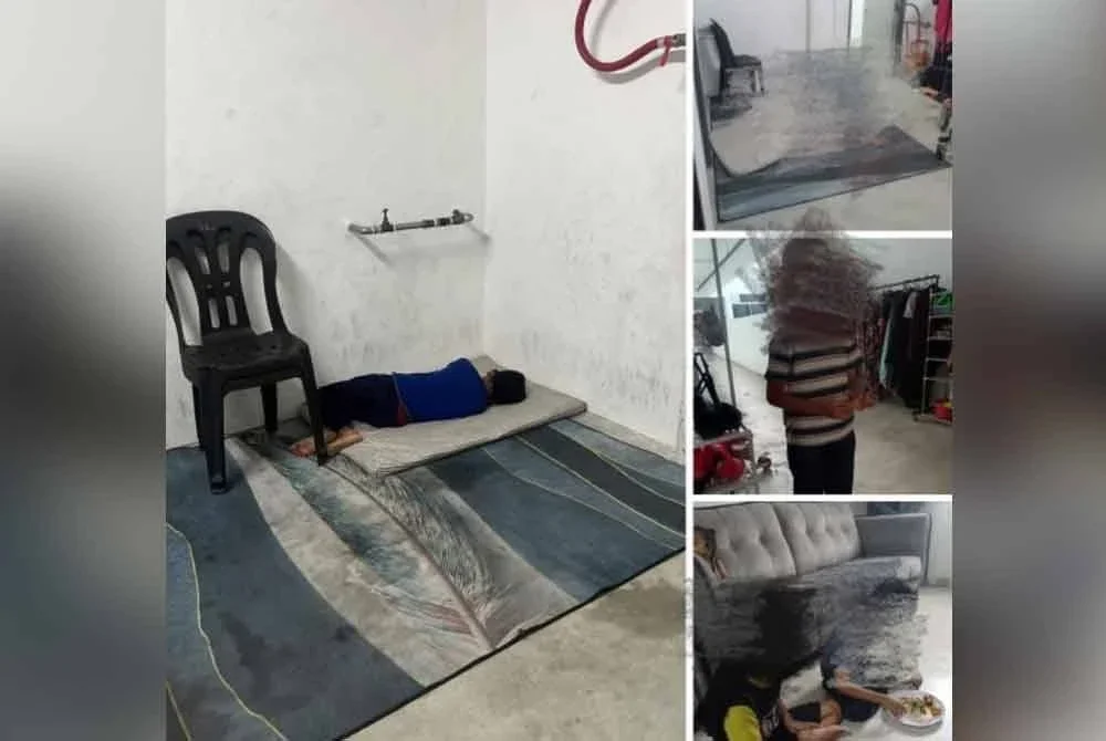 Hantaran di Facebook dipercayai oleh ibu kandung kedua-dua kanak-kanak berkenaan.