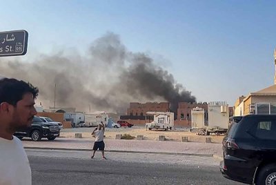 Serangan pada Selasa itu berlaku apabila rejim Israel melancarkan serangan udara ke atas pejabat kepimpinan Hamas di kawasan Legtaifiya, Doha. - Foto: AFP