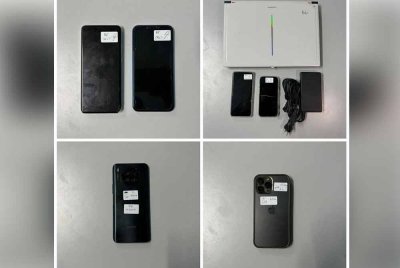 Antara barangan yang dirampas dalam serbuan dilakukan. - Foto: PDRM