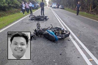 Muhamad Ariq Azlan maut yang dalam perjalanan ke sekolah akibat kemalangan jalan raya - Foto IPD Kulai