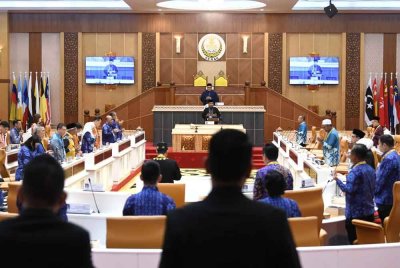 DUN Perak meluluskan pindaan Rang Undang-Undang (RUU) Pentadbiran Agama Islam (Perak) (Pindaan) 2025 sebulat suara tanpa dibahas pada Khamis. FOTO: URUSETIA DEWAN NEGERI PERAK