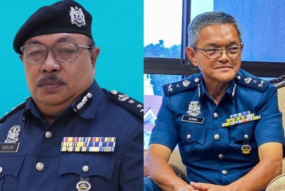 Norizan (kiri) dan Muhammad Ilyas Queek