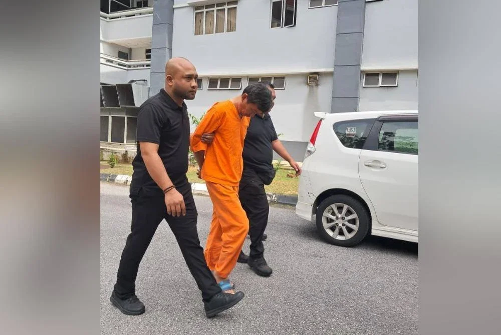 Tertuduh dibawa ke Mahkamah Sesyen Seremban pada Jumaat.