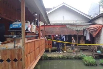 Seorang lelaki dipercayai membunuh isteri dan bayinya yang berusia lapan bulan di kediaman mereka pada awal pagi Khamis. Foto Agensi