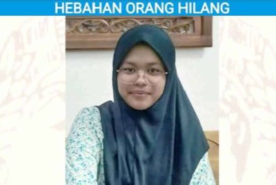 Nurfatin Auni kali terakhir dilihat di dalam bilik tidur kediaman keluarganya di Taman Desa Delima, Gerik.