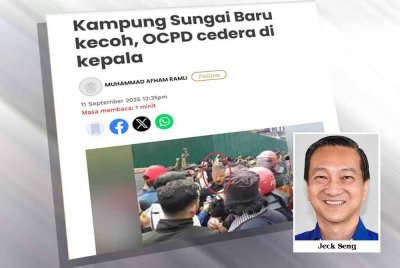 Laporan Sinar Harian pada 11 September 2025.