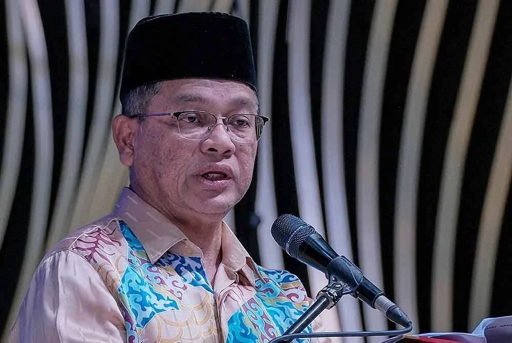 Mohd Na'im berucap Pada Penutup ljtimak Perdana Agensi Agama Seluruh Malaysia (IJPAM) 2025 pada Sabtu. Foto Bernama