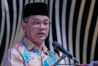 Mohd Na'im berucap Pada Penutup ljtimak Perdana Agensi Agama Seluruh Malaysia (IJPAM) 2025 pada Sabtu. Foto Bernama