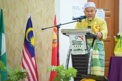 Tuan Ibrahim ketika berucap pada Konvensyen As Sabiqun Pas Pusat di Guar Chempedak pada Sabtu.