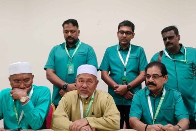 Tuan Ibrahim ketika sidang media sempena Konvensyen DHPP di Sungai Petani pada Sabtu.