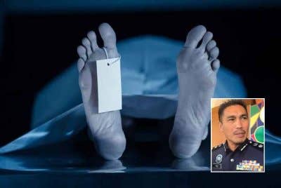 Mangsa meninggal dunia di lokasi kejadian setelah mengalami kecederaan parah pada bahagian kepala. Gambar kecil: Yusharifuddin