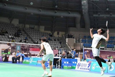 Faiq-Hong Quan mara final Siri Antarabangsa Petronas Malaysia 2025. - Foto: BAM