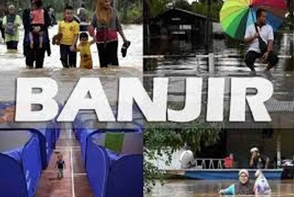 Sebanyak 22 kampung terjejas akibat banjir, dengan 14 kampung di Penampang dan lapan di Beaufort. Foto hiasan