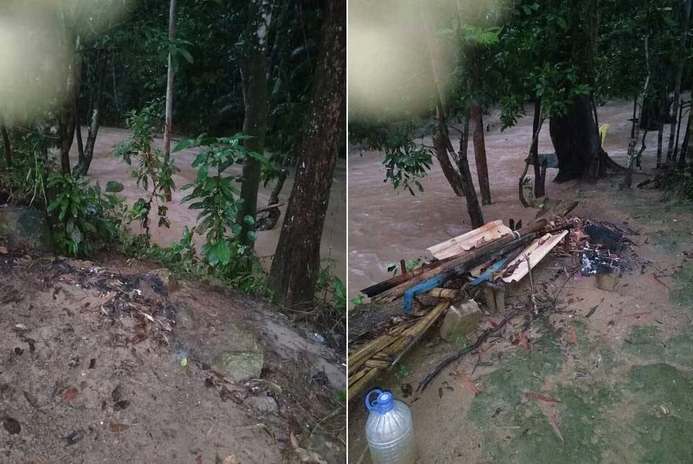 Kira-kira 400 pengunjung berada di kawasan tersebut ketika kepala air melanda.