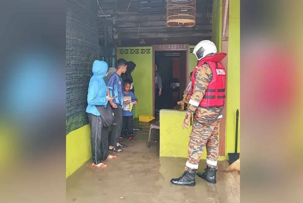 Tiada mangsa yang cedera atau terperangkap dalam kejadian banjir kilat tersebut.