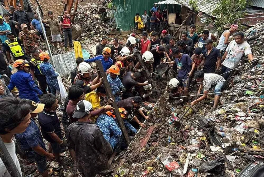 Mangsa terakhir yang dikeluarkan daripada runtuhan seorang kanak-kanak perempuan berusia sembilan tahun dan wanita berusia 24 tahun.