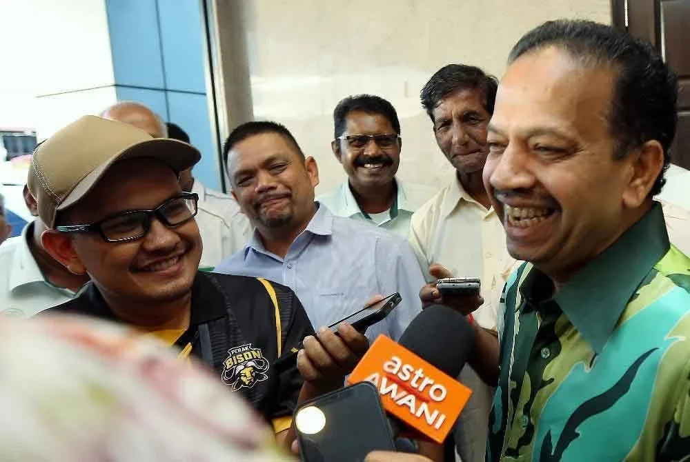 Vigneswaran bercakap kepada pemberita pada Isnin.