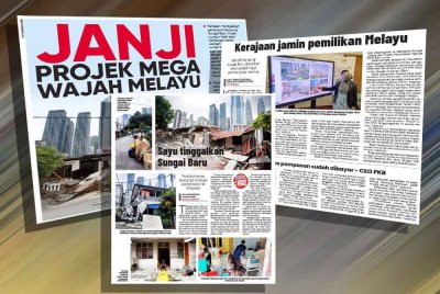 Laporan Sinar Harian pada Sabtu.