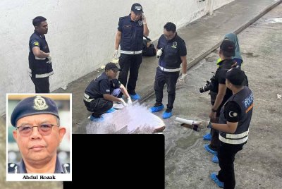 Mangsa maut selepas terjatuh dari tingkat 21 sebuah pangsapuri di Paya Terubong pada malam Ahad.