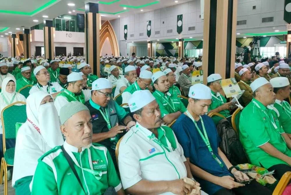 Perwakilan dari seluruh negara yang hadir ke Muktamar Tahunan Pas kali ke-71 pada Selasa.