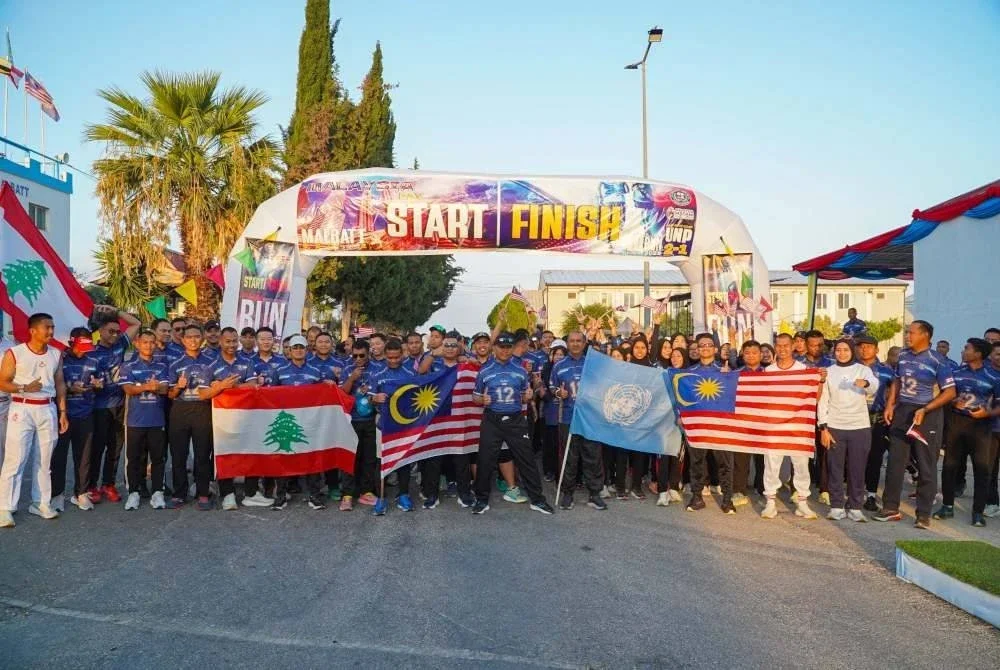 Fun Run bukan sekadar aktiviti kecergasan, sebaliknya simbolik kecintaan warga MALBATT terhadap tanah air.