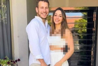 Avner Netanyahu bersama bekas tunangnya, Amit Yardeni. Foto: Agensi