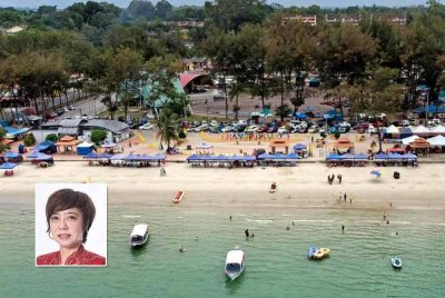 Cadangan menukar nama Port Dickson kepada Pantai Dermaga dikuatiri boleh menjejaskan kehadiran pelancong. Gambar hiasan. Foto kecil: Nicole Tan Lee Koon