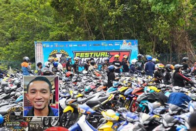 Lebih 20,000 motosikal dijangka akan mengambil bahagian dalamFestival Motosikal Y15, Y16 dan LC135 pada 26 dan 27 September ini di Midtown Perda, Kubang Menerong. Foto kecil: Ku Muhamad Nazri