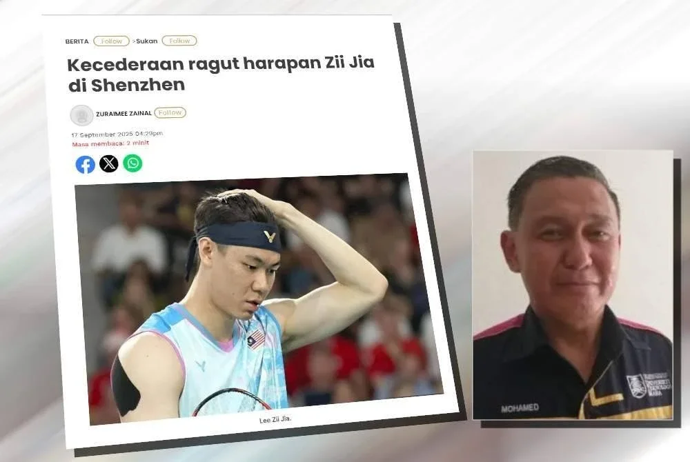 Laporan Sukan Sinar pada Rabu. (Gambar kecil: Mohd Sadek)