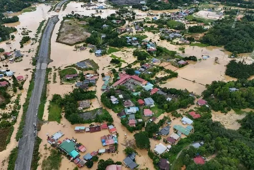 Perdana Menteri dijadual melawat Sabah pada Jumaat untuk meninjau situasi bencana. Foto Facebook Bencana Alam Sabah
