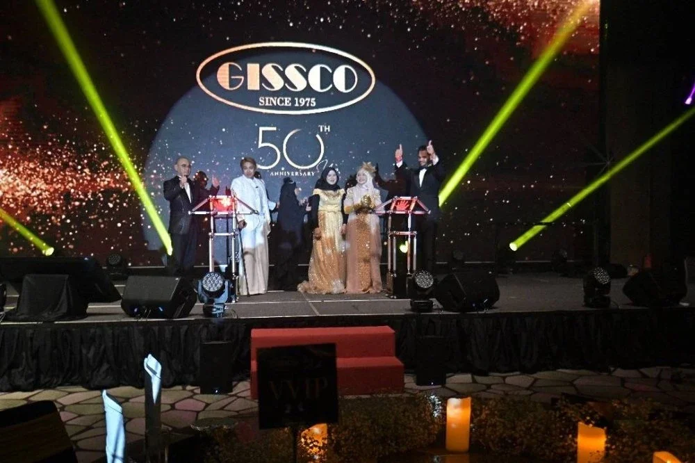 Majlis makan malam ulang tahun ke-50 GISSCO memperingati lima dekad kecemerlangan operasi dan turut meraikan warga kerjanya menerusi Anugerah Jasa Setia (Long Service Awards).