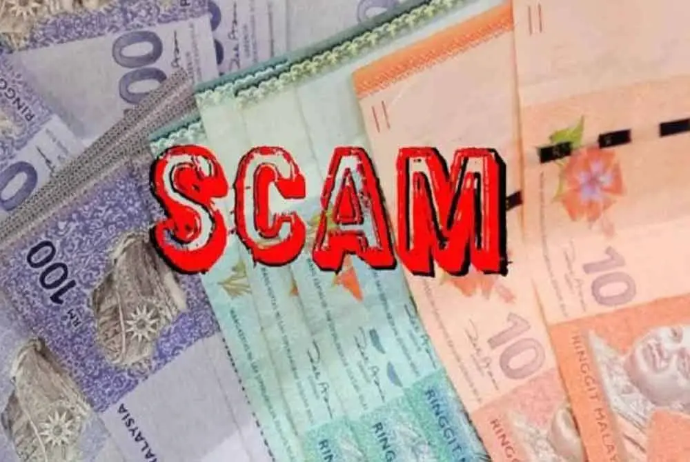 Mangsa yang merupakan seorang wanita telah membuat 12 transaksi pindahan wang ke sembilan akaun berbeza berjumlah RM572,130. Gambar hiasan.