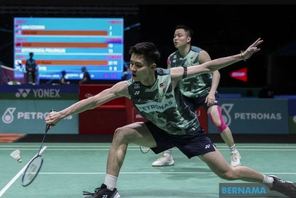 Aaron-Wooi Yik akan berdepan Satwiksairaj-Chirag di separuh akhir Masters China.