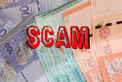 Mangsa yang merupakan seorang wanita telah membuat 12 transaksi pindahan wang ke sembilan akaun berbeza berjumlah RM572,130. Gambar hiasan.