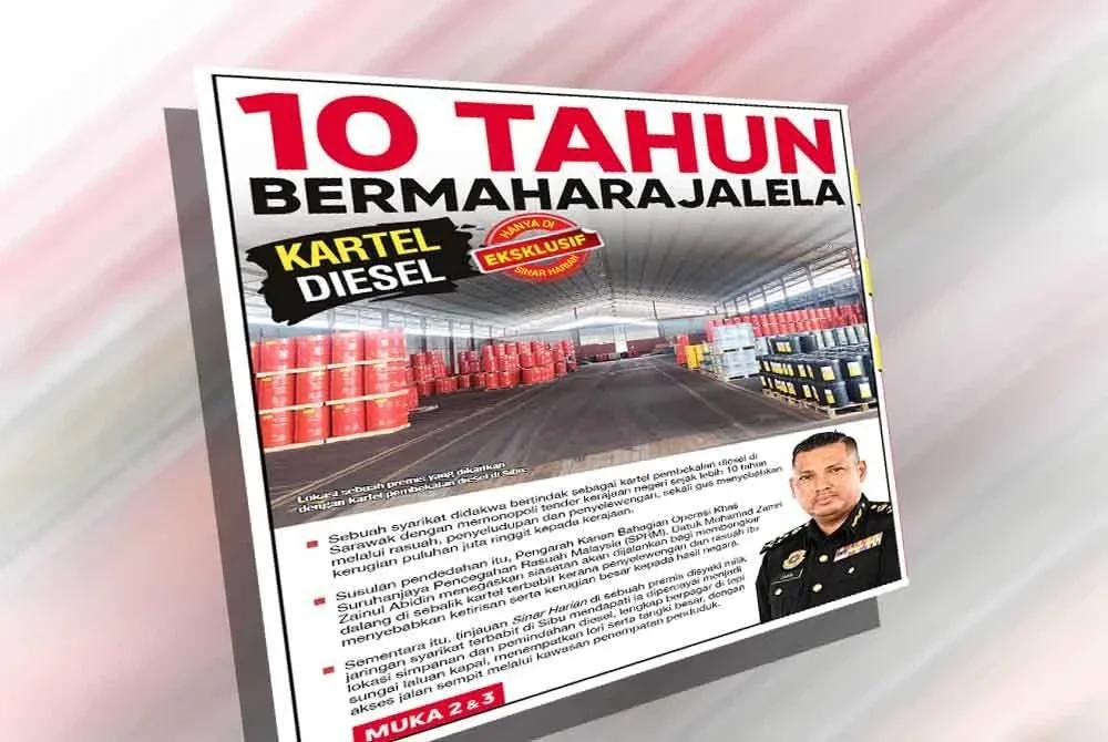 Laporan khas Sinar Harian berkenaan isu diesel pada 9 September.