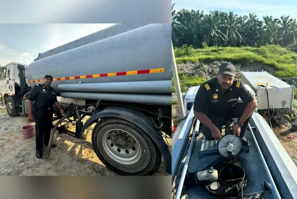 Serbuan yang dilakukan sepasukan anggota penguat kuasa hasil risikan dan pemantauan seminggu terhadap aktiviti penyelewengan serta ketirisan barang kawalan di kawasan berkenaan.