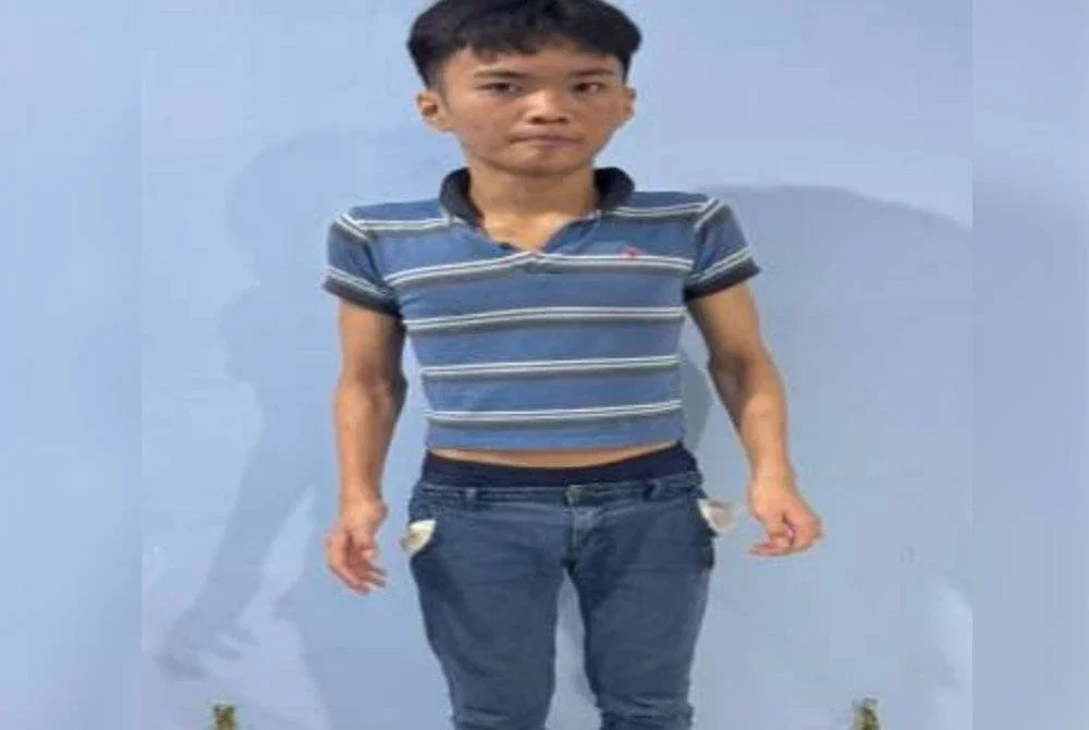 Seorang remaja lelaki ditemui sendirian di lorong motosikal Lebuhraya Kesas pada Jumaat. Foto: PDRM