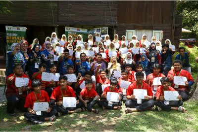 Program Remaja Dinamik berlangsung sejak Rabu lalu dengan penyertaan 50 pelajar asnaf berusia antara 12 hingga 17 tahun.
