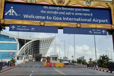 Lapangan Terbang Antarabangsa Manohar di Goa didakwa berhantu. - Agensi