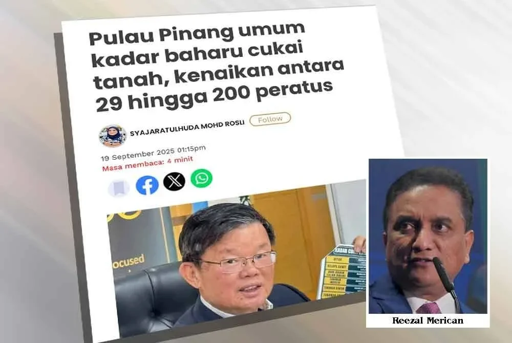 Laporan Sinar Harian pada 19 September 2025.