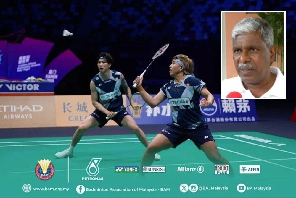 Tang Jie – Ee Wei terpaksa mengharungi tiga set saingan Masters China Super 750 dari pusingan kedua hingga separuh akhir. Foto BAM (Gambar kecil: James)