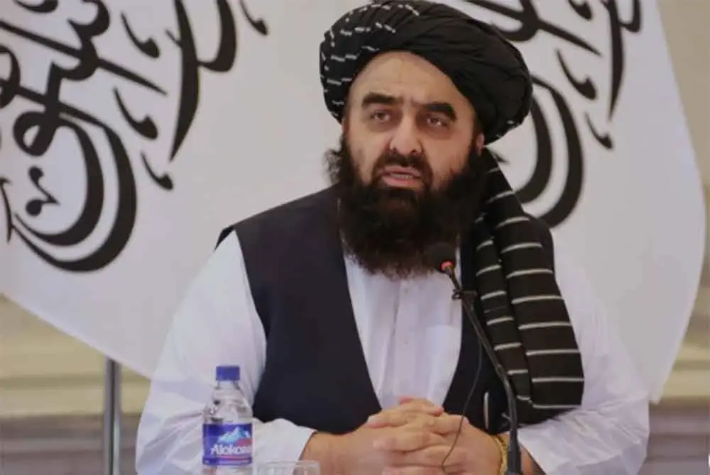 Menteri Luar Afghanistan, Amir Khan Muttaqi.