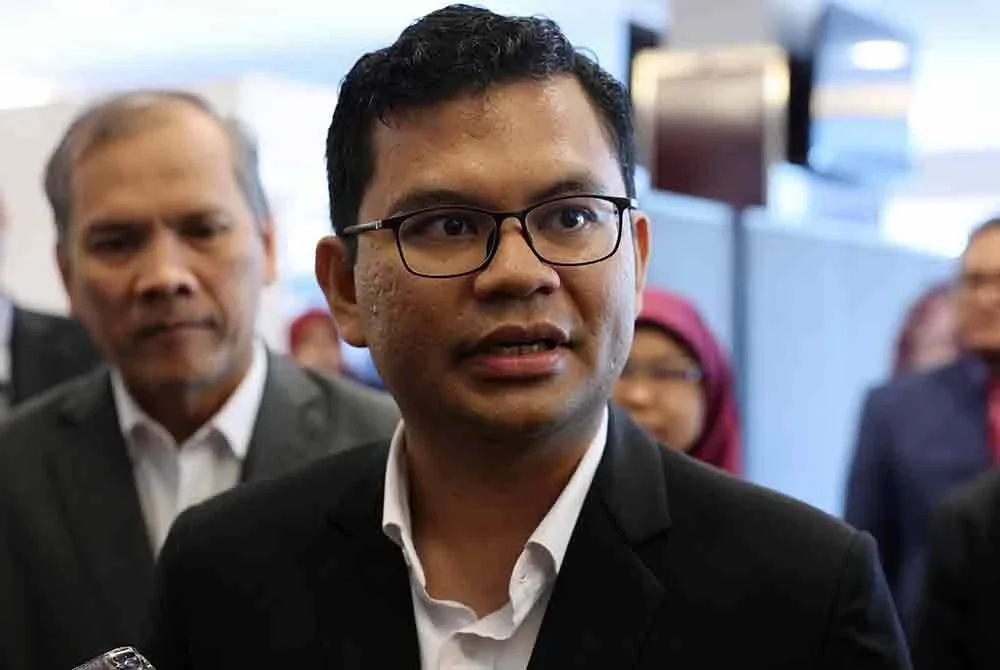 Akmal Nasrullah ketika sidang media pada Majlis Perasmian The 6th International Conference on Water Resources (ICWR 2025) di sebuah hotel. Foto Bernama