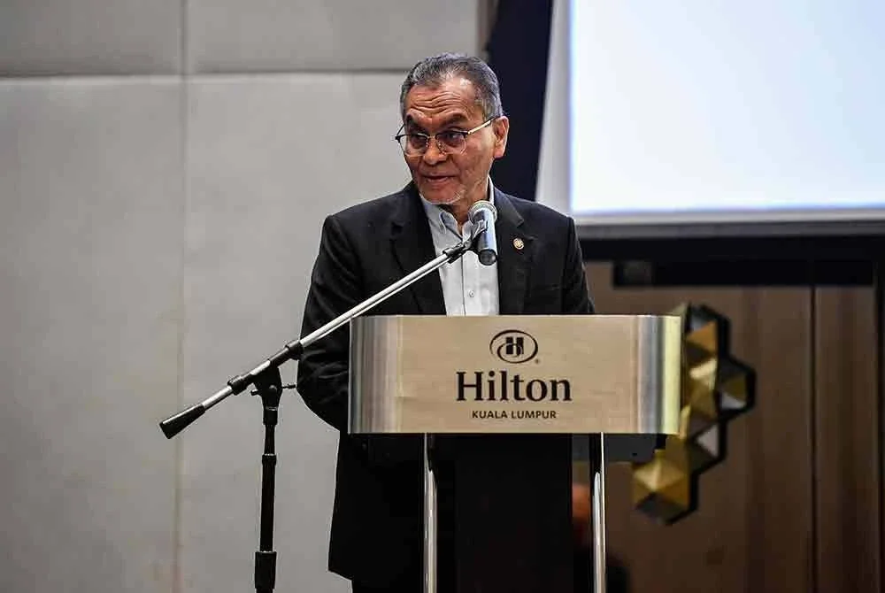 Dr Dzulkefly ketika majlis penutup Kempen Kesedaran Obesiti My Best Me pada Selasa. Foto Bernama