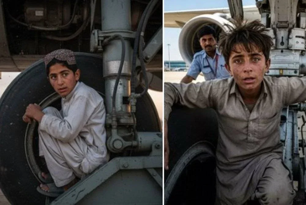 Remaja itu selamat menempuh perjalanan selama dua jam.Foto Agensi