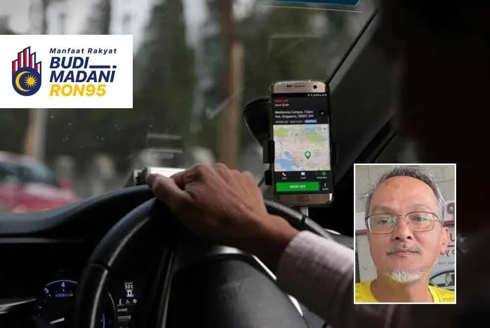 Persatuan Pemandu eHailing Utara (NeHDA) menggesa kerajaan menapis kelayakan pengecualian siling subsidi RON95 kepada pemandu e-hailing. Gambar hiasan (Gambar kecil: Zabidi)