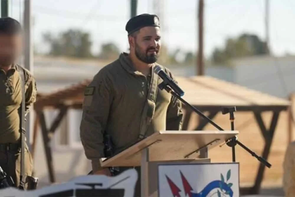 Mejar Shahar Netanel Bozaglo dilantik sebagai ketua kompeni Batalion Ke-77 Briged Berperisai Ke-7 awal September 2025.