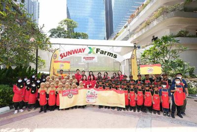 Ayam Brand™ dengan kerjasama Sunway XFarms menghimpunkan 60 kanak-kanak dari Rumah Pengasih Warga Prihatin dan Rumah Kebajikan & Anak Yatim Darul Najjah untuk aktivti pembelajaran interaktif sempena #AyamBersamaMu.